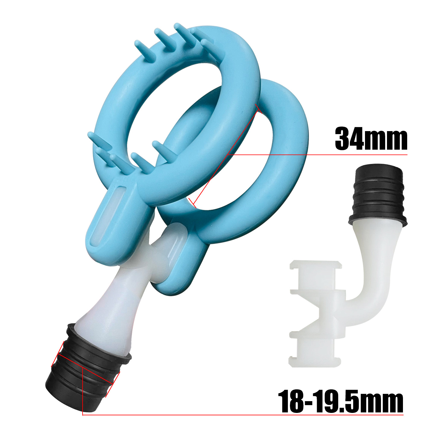 Men's Soft Silicone L-Shaped R - Home Appliances ulasan dan harga
