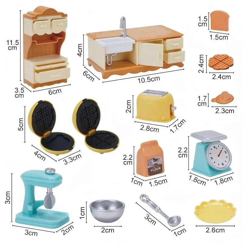 1:12 Dollhouse Miniature Furni - Small Appliances ulasan dan harga