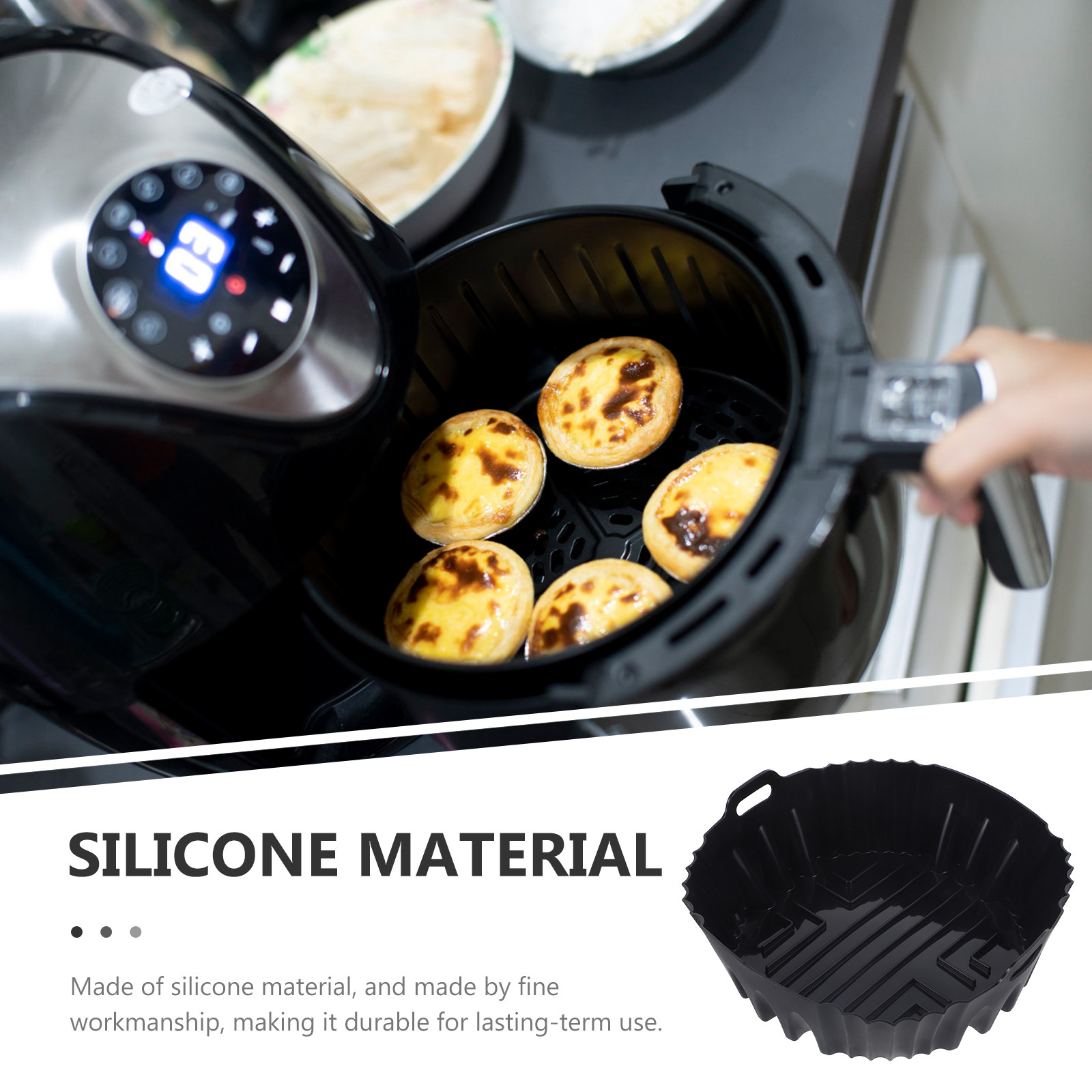 Air Fryer Silicone Pot Liner D - Air Fryer Silicone Pot Liner ulasan dan harga