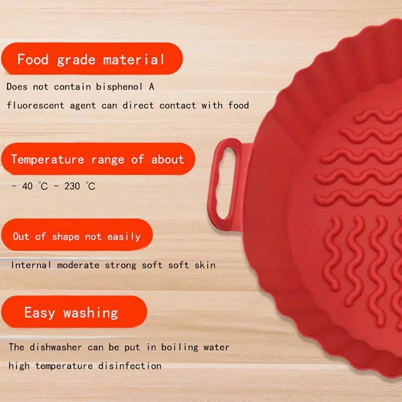 Air Fryer Silicone Liners Air  - Air Fryer Silicone Pot Liner ulasan dan harga
