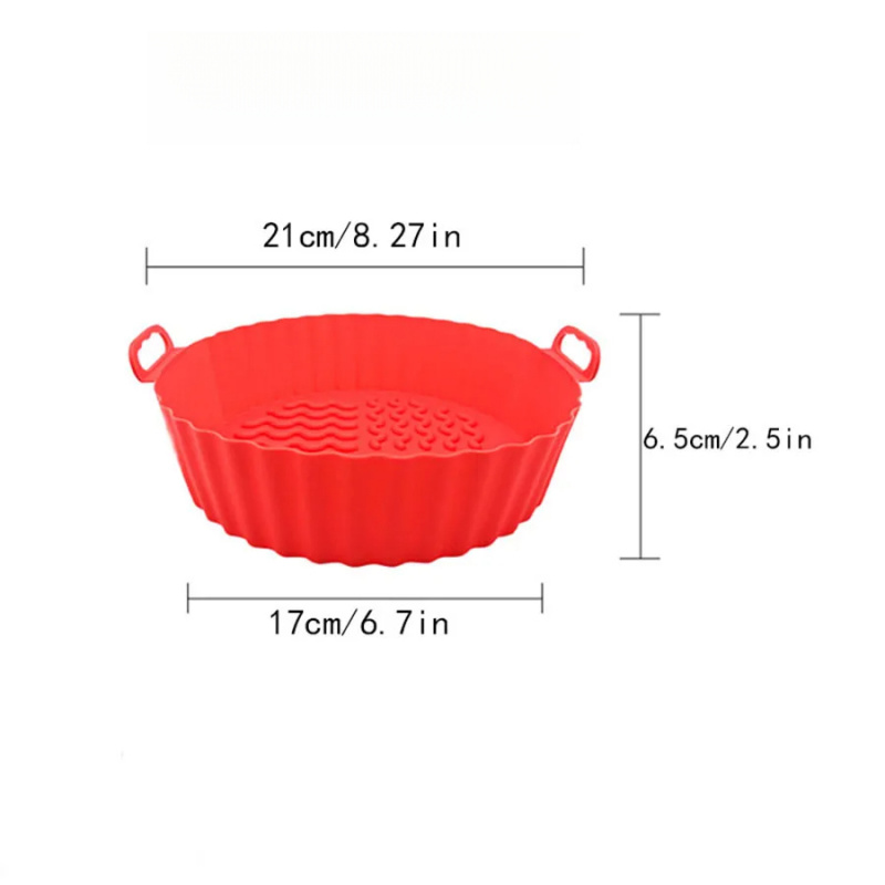 Air Fryer Silicone Liners Air  - Air Fryer Silicone Pot Liner ulasan dan harga