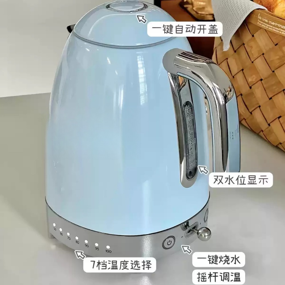 Retro Temperature Control Elec - Electric Kettle Temperature Control ulasan dan harga